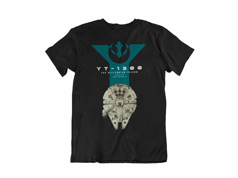 CAMISETA THE MILLENIUM FALCON UNISEX TALLA S | 8435450227547 | NAKED CAPYBARA | Llibreria La Gralla | Llibreria online de Granollers