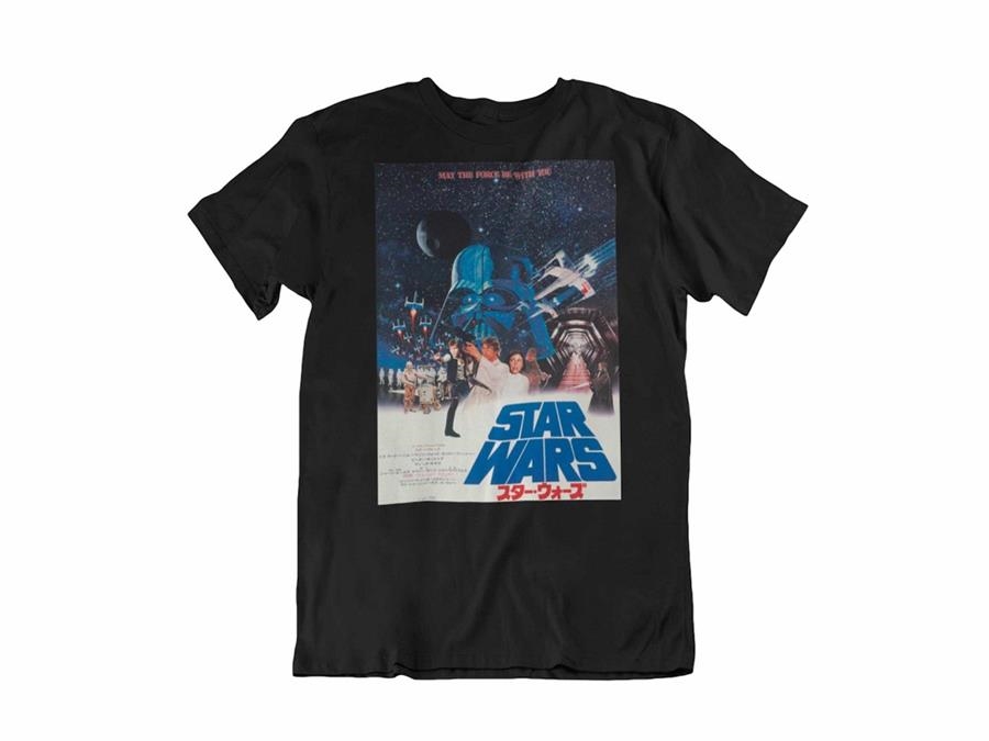 CAMISETA STAR WARS UNA NUEVA ESPERANZA POSTER JAPONES UNISEX TALLA S | 8435450227097 | NAKED CAPYBARA | Llibreria La Gralla | Llibreria online de Granollers