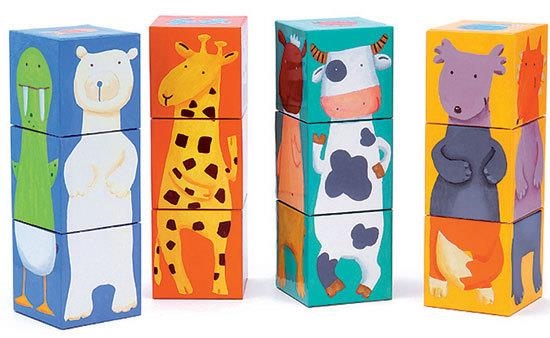 12 CUBOS ANIMALES DE COLORES | 3070900082083 | Llibreria La Gralla | Llibreria online de Granollers