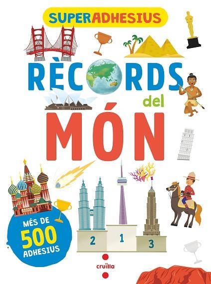 SUPERADHESIUS RECORDS DEL MON | 9788466146074 | LIBRI, DE AGOSTINI | Llibreria La Gralla | Llibreria online de Granollers