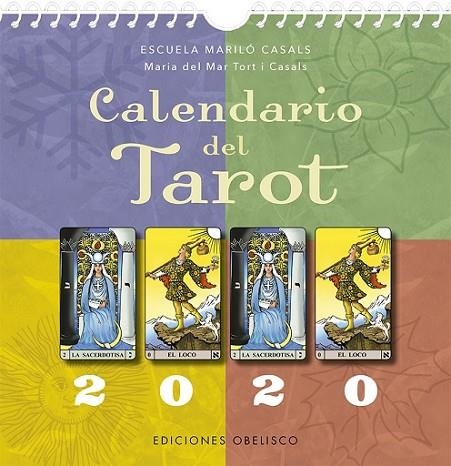 CALENDARIO DEL TAROT 2020 | 9788491114918 | AAVV | Llibreria La Gralla | Librería online de Granollers