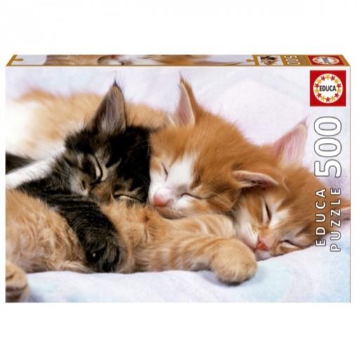 PUZZLE EDUCA 500 GATITOS | 8412668170872 | EDUCA | Llibreria La Gralla | Llibreria online de Granollers