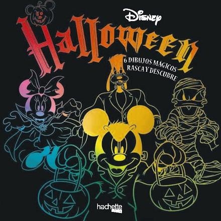 HALLOWEEN DISNEY 6 DIBUJOS MÁGICOS  RASCA Y DESCUBRE | 9788417586447 | VVAA | Llibreria La Gralla | Llibreria online de Granollers