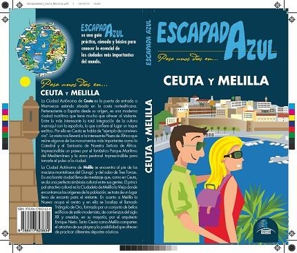 CEUTA Y MELILLA ESCPADA AZUL 2019 | 9788417823634 | CABRERA, DANIEL; LEDRADO, PALOMA | Llibreria La Gralla | Librería online de Granollers