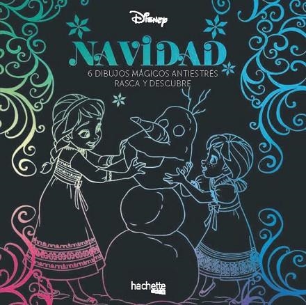 ARTETERAPIA  NAVIDAD DISNEY 6 DIBUJOS MÁGICOS ANTIESTRÉS. RASCA Y DESCUBRE | 9788417586454 | VARIOS AUTORES | Llibreria La Gralla | Llibreria online de Granollers