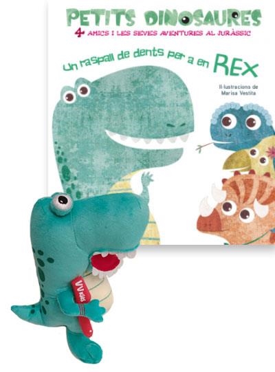 REX + UN RASPALL DE DENTS PER A EN REX | 9788468270951 | VV KIDS | Llibreria La Gralla | Librería online de Granollers
