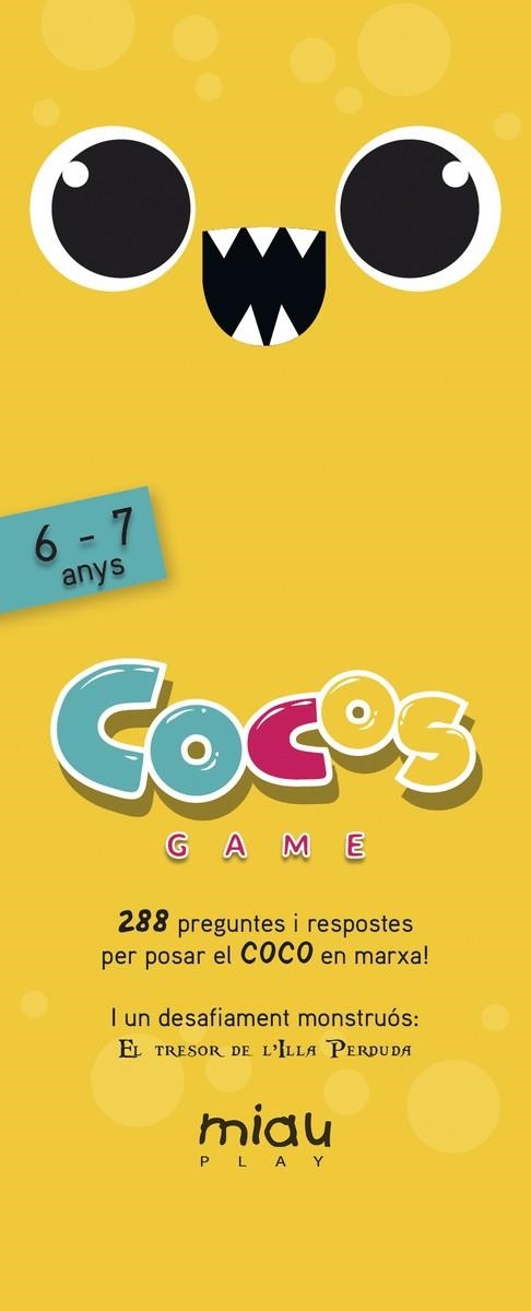 COCOS GAME 6-7 AÑOS | 9788416082278 | OROZCO, MARÍA JOSÉ / RAMOS, ÁNGEL MANUEL / RODRÍGUEZ, CARLOS MIGUEL | Llibreria La Gralla | Llibreria online de Granollers