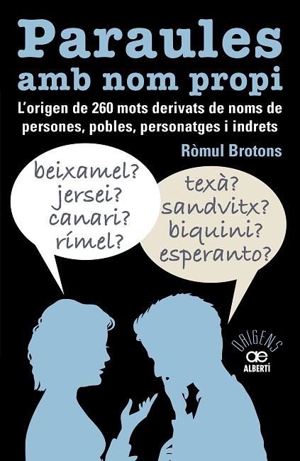 PARAULES AMB NOM PROPI.  | 9788472461741 | BROTONS SEGARRA, RÒMUL | Llibreria La Gralla | Librería online de Granollers
