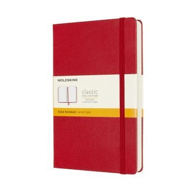 LLIBRETA MOLESKINE CLASSIC L RATLLES TAPA DURA VERMELLA | 8053853606198 | MOL0013154 | Llibreria La Gralla | Llibreria online de Granollers