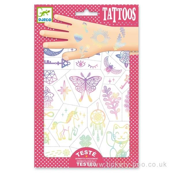 TATOOS LUCKY CHARMS | 3070900095960 | DJECO | Llibreria La Gralla | Llibreria online de Granollers