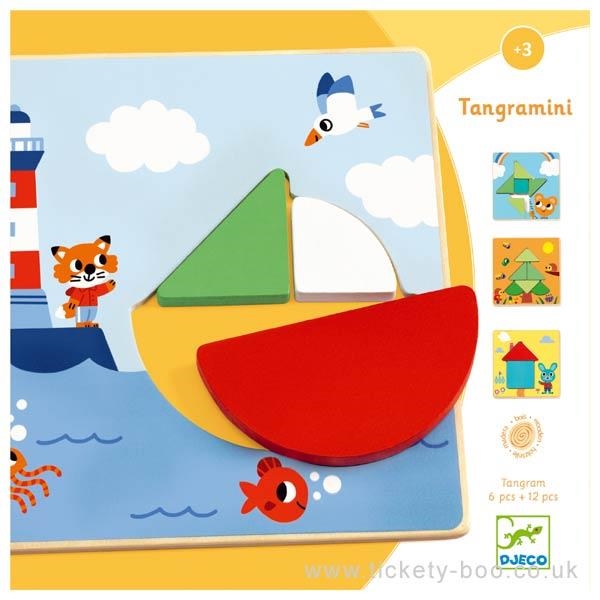 TANGRAM PER ALS MES PETITS | 3070900016729 | DJECO | Llibreria La Gralla | Llibreria online de Granollers