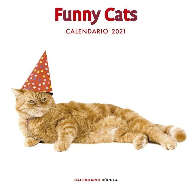CALENDARIO FUNNY CATS 2021 | 9788448027674 | AA. VV. | Llibreria La Gralla | Librería online de Granollers