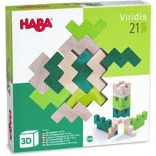 JOC HABA FUSTA COMPOSICIO 3D 21 PECES VIRIDI | 4010168240916 | 304410 | Llibreria La Gralla | Llibreria online de Granollers