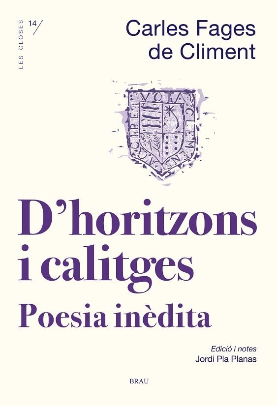 D'HORITZONS I CALITGES | 9788415885993 | FAGES DE CLIMENT, CARLES | Llibreria La Gralla | Llibreria online de Granollers