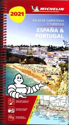 ESPAÑA Y PORTUGAL. ATLAS DE CARRETERAS Y TURÍSTICO 2021 | 9782067249233 | MICHELIN | Llibreria La Gralla | Librería online de Granollers