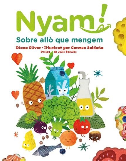 NYAM. SOBRE ALLÒ QUE MENGEM | 9788417497651 | OLIVER, DIANA | Llibreria La Gralla | Llibreria online de Granollers