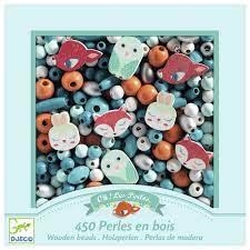 450PERLES DE FUSTA ANIMALS DEL BOSC | 3070900098077 | 39807 | Llibreria La Gralla | Llibreria online de Granollers