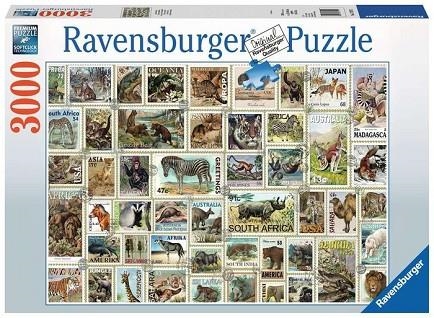 PUZZLE RAVENSBURGER 3000 SELLOS DE ANIMALES | 4005556170791 | RAVENSBURGER | Llibreria La Gralla | Llibreria online de Granollers