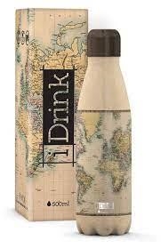 AMPOLLA TERMICA IDRINK 1000 ML MAPS | 8057711460267 | ID1008 | Llibreria La Gralla | Llibreria online de Granollers