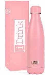 AMPOLLA TERMICA IDRINK 1000 ML ROSA | 8057711460304 | ID1015 | Llibreria La Gralla | Llibreria online de Granollers