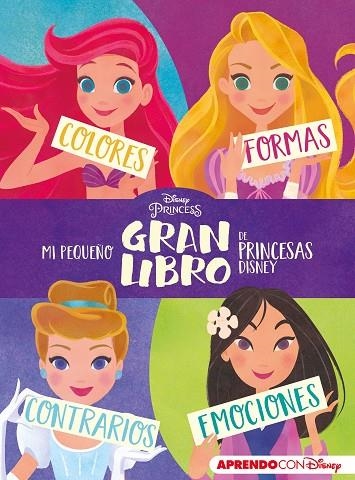 MI PEQUEÑO GRAN LIBRO DE PRINCESAS DISNEY (APRENDO CON DISNEY) | 9788417630836 | VVAA | Llibreria La Gralla | Llibreria online de Granollers