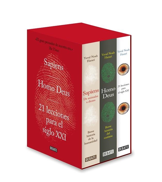 ESTUCHE CON: SAPIENS | HOMO DEUS | 21 LECCIONES PARA EL SIGLO XXI OBRA COMPLETA | 9788417636845 | YUVAL NOAH HARARI | Llibreria La Gralla | Llibreria online de Granollers