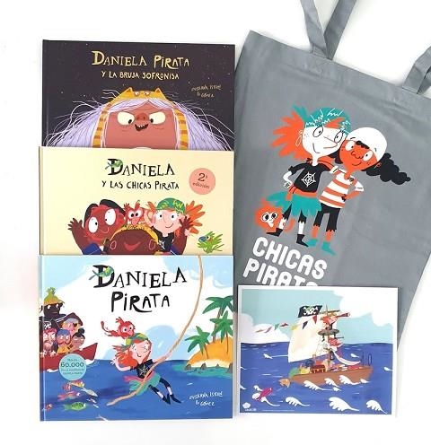 PACK DANIELA PIRATA | 9788418599026 | GÓMEZ / ISERN SUSANNA | Llibreria La Gralla | Llibreria online de Granollers