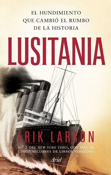 LUSITANIA | 9788434433434 | LARSON, ERIK | Llibreria La Gralla | Llibreria online de Granollers