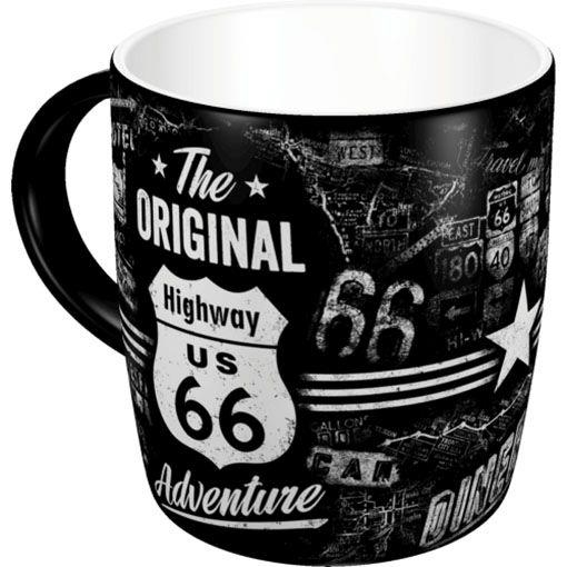 TASSA CERAMICA THE ORIGINAL HIGHWAY US 66 ADVENTURE | 4036113430126 | NOSTALGIC ART | Llibreria La Gralla | Llibreria online de Granollers