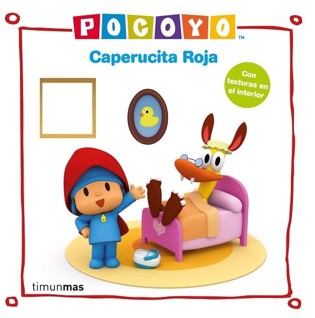 POCOYÓ. CAPERUCITA ROJA CON TEXTURAS | 9788408236290 | ZINKIA | Llibreria La Gralla | Llibreria online de Granollers