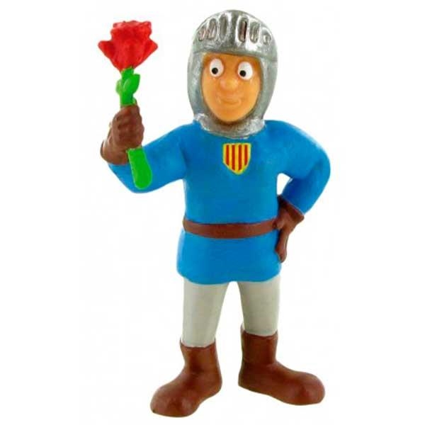 FIGURA MINI COMANSI SANT JORDI I ROSA | 8412906973074 | 064555 | Llibreria La Gralla | Llibreria online de Granollers