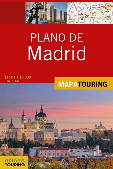PLANO DE MADRID | 9788491583721 | ANAYA TOURING | Llibreria La Gralla | Librería online de Granollers