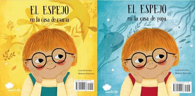 EL ESPEJO EN LA CASA DE MAMÁ / EL ESPEJO EN LA CASA DE PAPÁ | 9788494541568 | LUIS AMAVISCA | Llibreria La Gralla | Llibreria online de Granollers