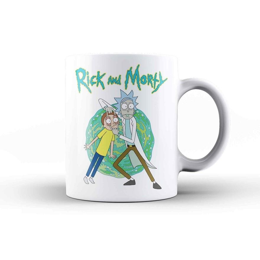 TAZA CERAMICA OPEN YOUR EYES RICK Y MORTY | 8435450245626 | SD TOYS | Llibreria La Gralla | Llibreria online de Granollers