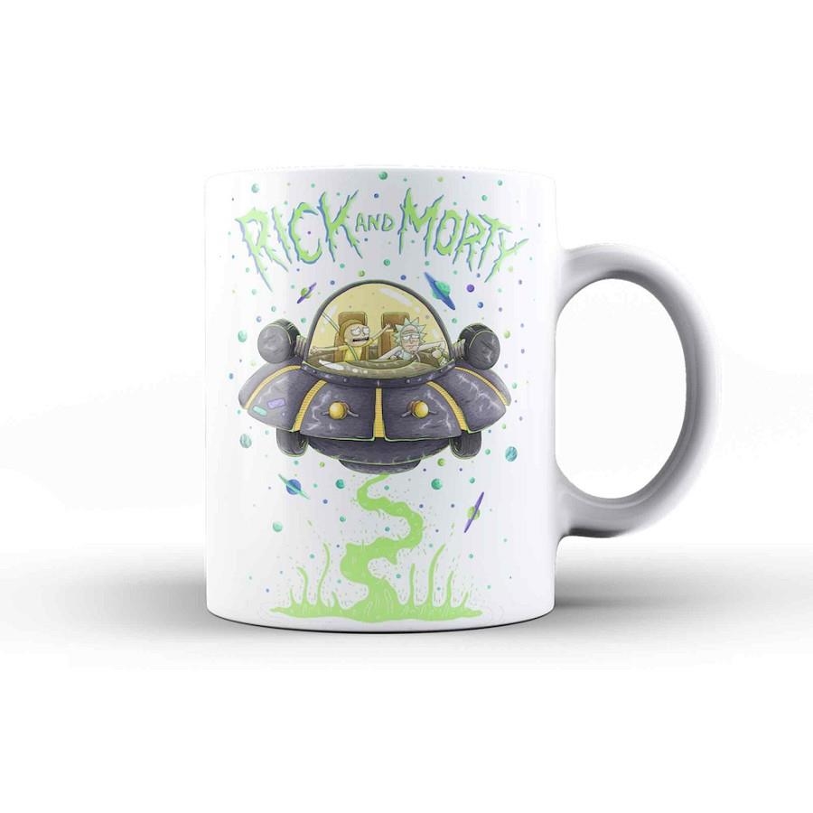 TAZA CERAMICA NAVE ESPACIAL RICK Y MORTY | 8435450245664 | SD TOYS | Llibreria La Gralla | Llibreria online de Granollers