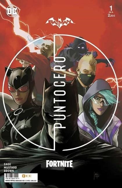 BATMAN/FORTNITE: PUNTO CERO NÚM. 01 DE 6 | 9788418660009 | MUSTARD, DONALD/N. GAGE, CHRISTOS | Llibreria La Gralla | Llibreria online de Granollers