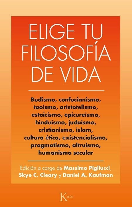 ELIGE TU FILOSOFÍA DE VIDA | 9788499888491 | Llibreria La Gralla | Llibreria online de Granollers