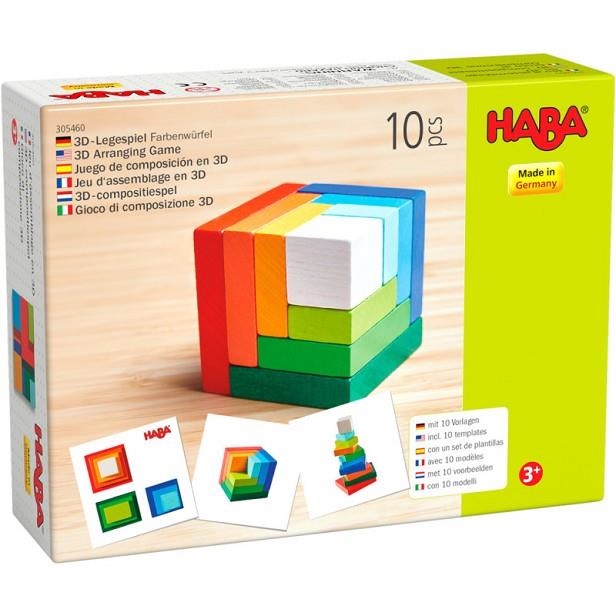 JUEGO DE COMPOSICIÓN 3D | 4010168250472 | HABA | Llibreria La Gralla | Llibreria online de Granollers