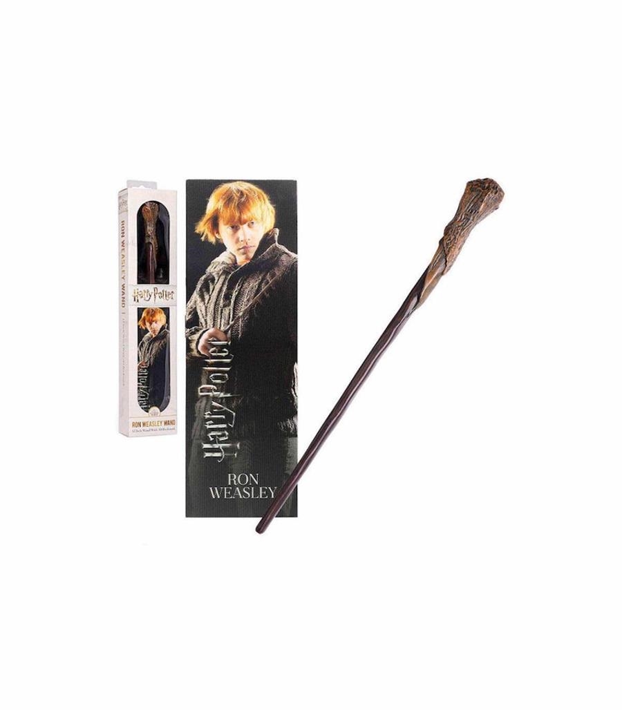 RON WEASLEY VARITA 30.5 CM + PUNTO DE LIBRO LENTICULAR HARRY POTTER | 0849421005900 | NOBLE COLLECTION | Llibreria La Gralla | Llibreria online de Granollers