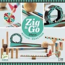 JOC CONSTRUCCIO DJECO ZIG AND GO 28 PECES | 3070900056404 | TOP5640 | Llibreria La Gralla | Llibreria online de Granollers