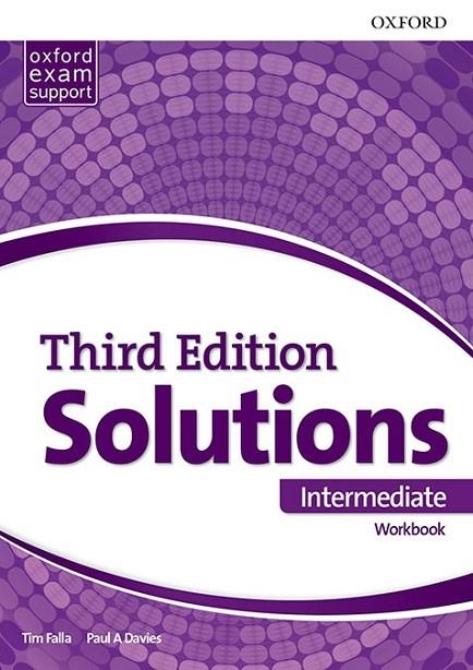 SOLUTIONS 3RD EDITION INTERMEDIATE. WORKBOOK PK | 9780190541873 | DAVIES, PAUL A./FALLA, TIM | Llibreria La Gralla | Librería online de Granollers
