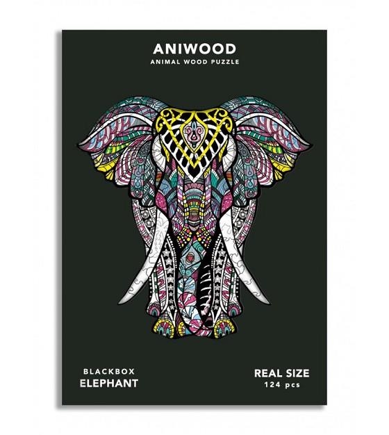 PUZLE ANIWOOD ELEFANT 124 PECES | 7263679231264 | ANIWOOD | Llibreria La Gralla | Llibreria online de Granollers