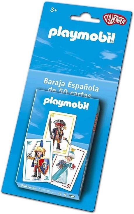 BARAJA ESPAÑOLA PLAYMOBIL | 8420707451912 | FOURNIER KIDS | Llibreria La Gralla | Librería online de Granollers
