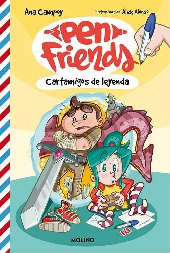 PEN FRIENDS 1. CARTAMIGOS DE LEYENDA | 9788427223561 | CAMPOY, ANA | Llibreria La Gralla | Llibreria online de Granollers