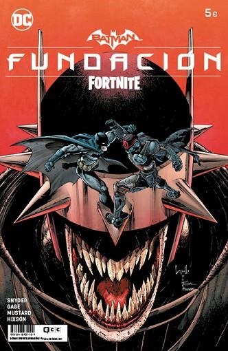 BATMAN/FORTNITE. FUNDACIÓN | 9788418931109 | GAGE, CHRISTOS N./MUSTARD, DONALD/SNYDER, SCOTT/HIXSON, JOSHUA | Llibreria La Gralla | Llibreria online de Granollers