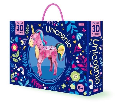 UNICORNIO. 3D NIÑOS. CON MAQUETA. EDIC. ILUSTRADO (ESPAÑOL) | 9788418127328 | G. PESAVENTO / N. FABRIS / F. LEGIMI | Llibreria La Gralla | Llibreria online de Granollers