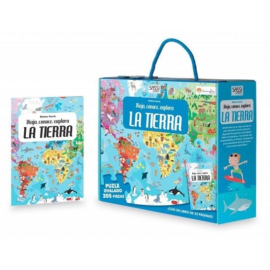 LA TERRA. VIAJA, CONOCE, EXPLORA. CON PUZZLE. EDIC. IL·LUSTRAT (CATALÀ) | 9788418127588 | M. GAULE | Llibreria La Gralla | Llibreria online de Granollers