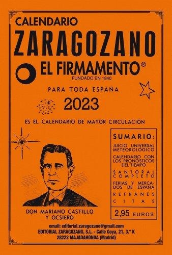 CALENDARIO ZARAGOZANO 2023 (NARANJA) | 9788494641985 | AA.VV | Llibreria La Gralla | Llibreria online de Granollers