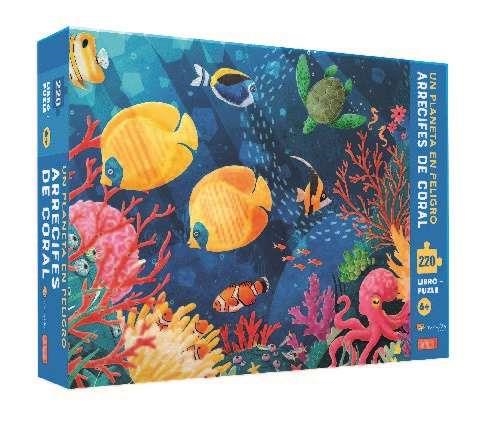 ARRECIFE DE CORAL. 220 PIEZAS. CON PUZZLE. EDIC. ILUSTRADO (ESPAÑOL) | 9788418127502 | G. PESAVENTO/E. LORENZI | Llibreria La Gralla | Llibreria online de Granollers