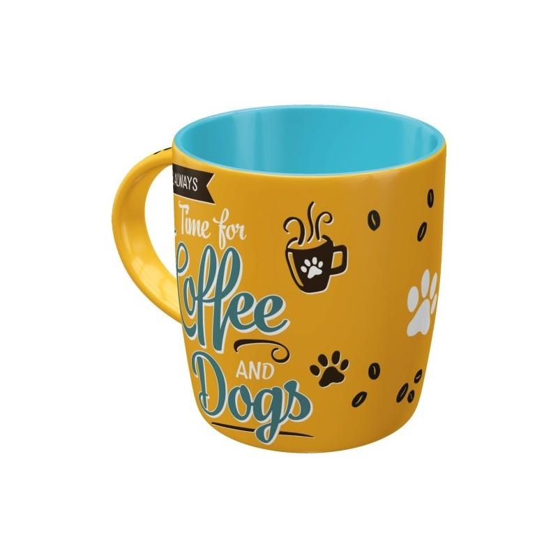 TASSA CERAMICA IT'S ALWAYS TIME FOR COFFEE AND DOGS | 4036113430485 | VV.AA | Llibreria La Gralla | Llibreria online de Granollers